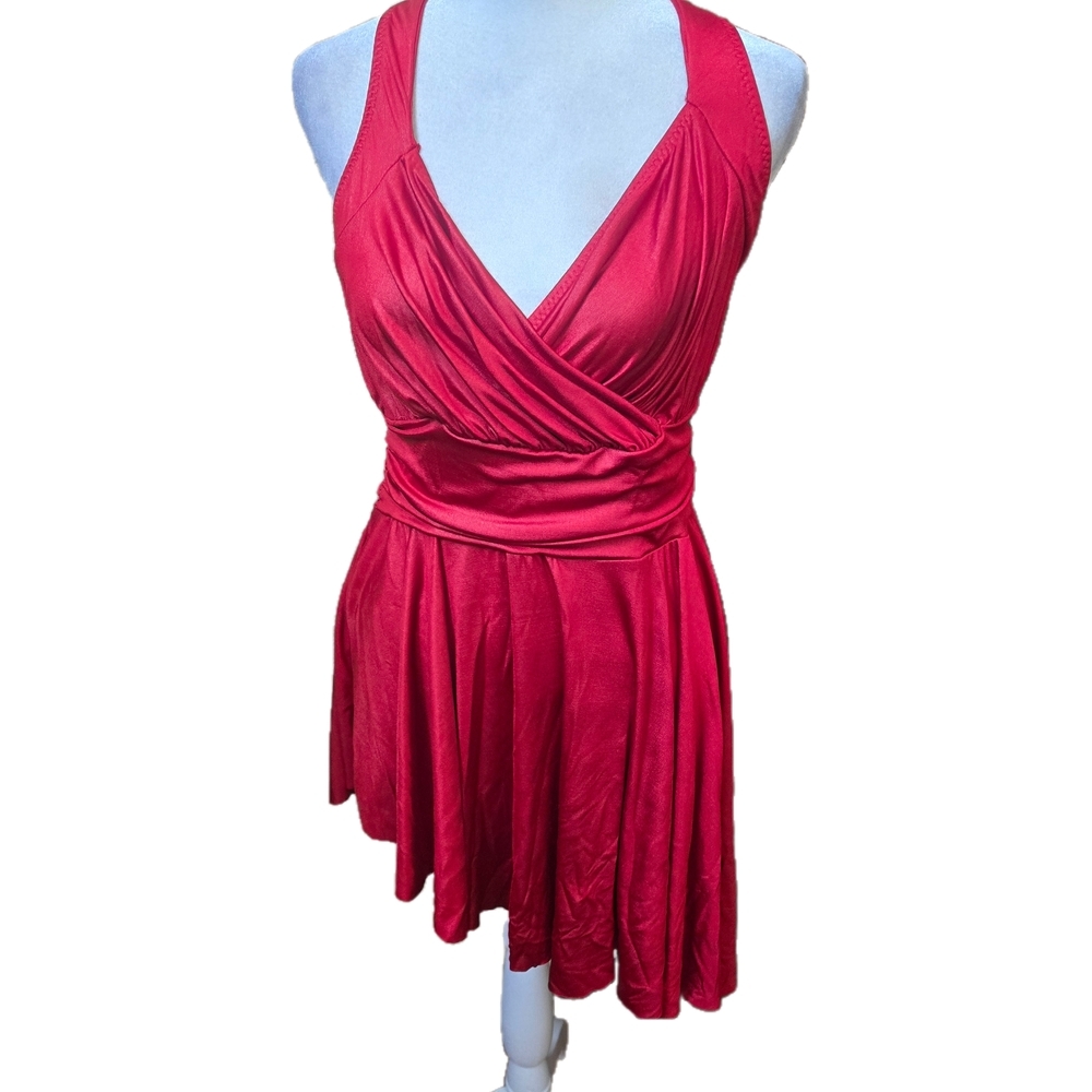 Goddess Red Flowy Dress